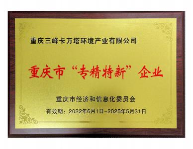 重慶市專精特新企業